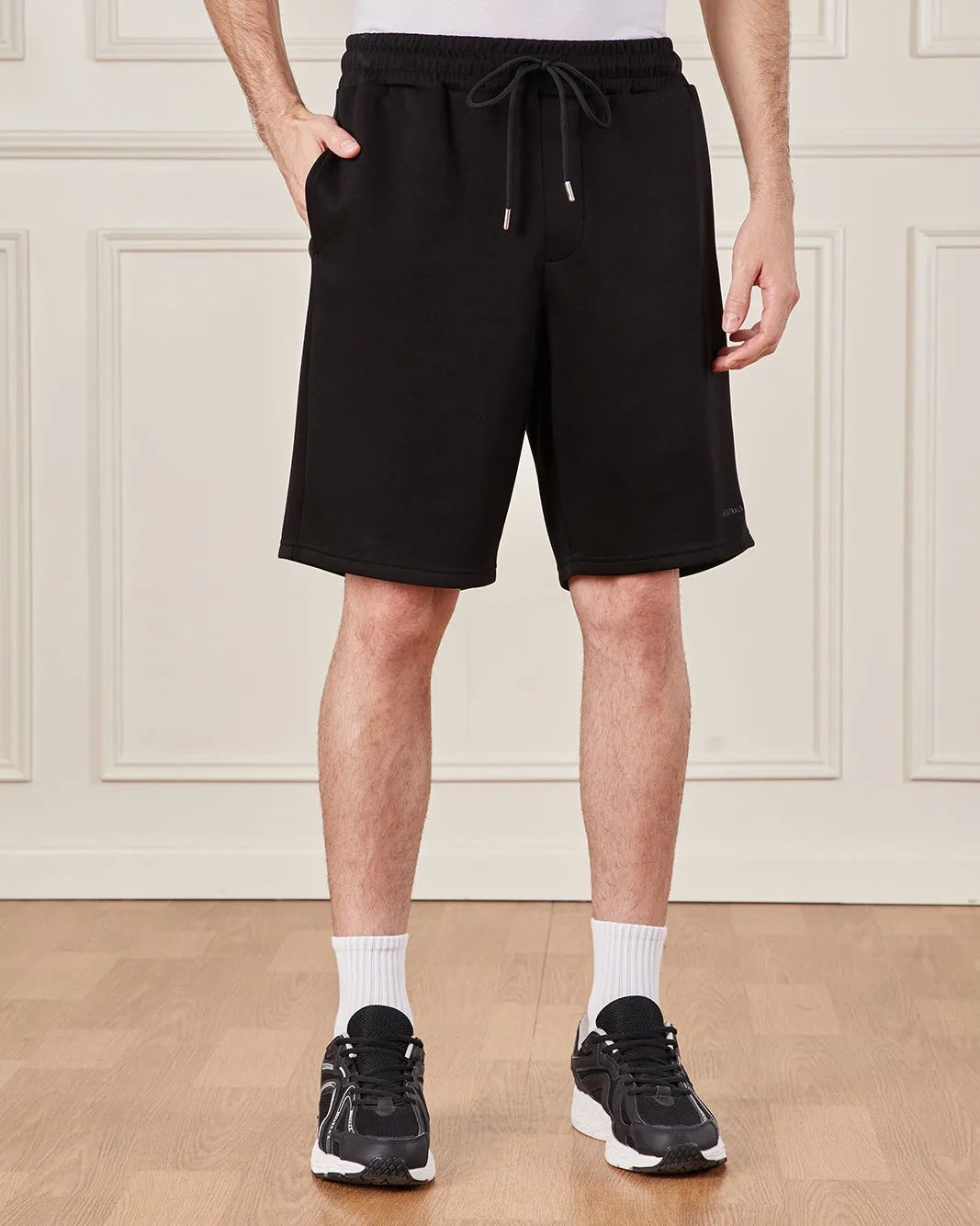 Men Black Lounge Shorts sold by Redtag