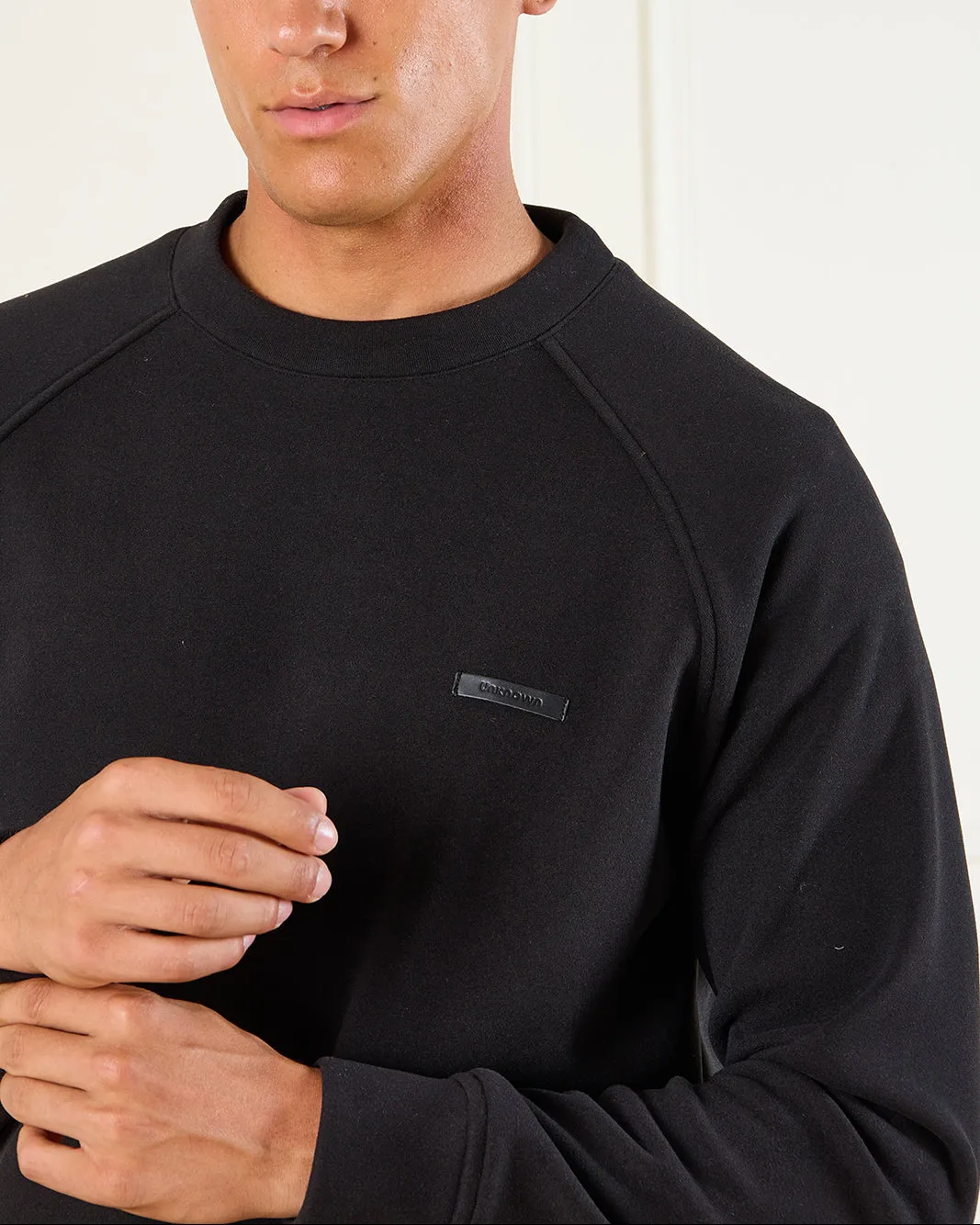 Men Black Lounge T-Shirt sold by Redtag product image thumbnail 4