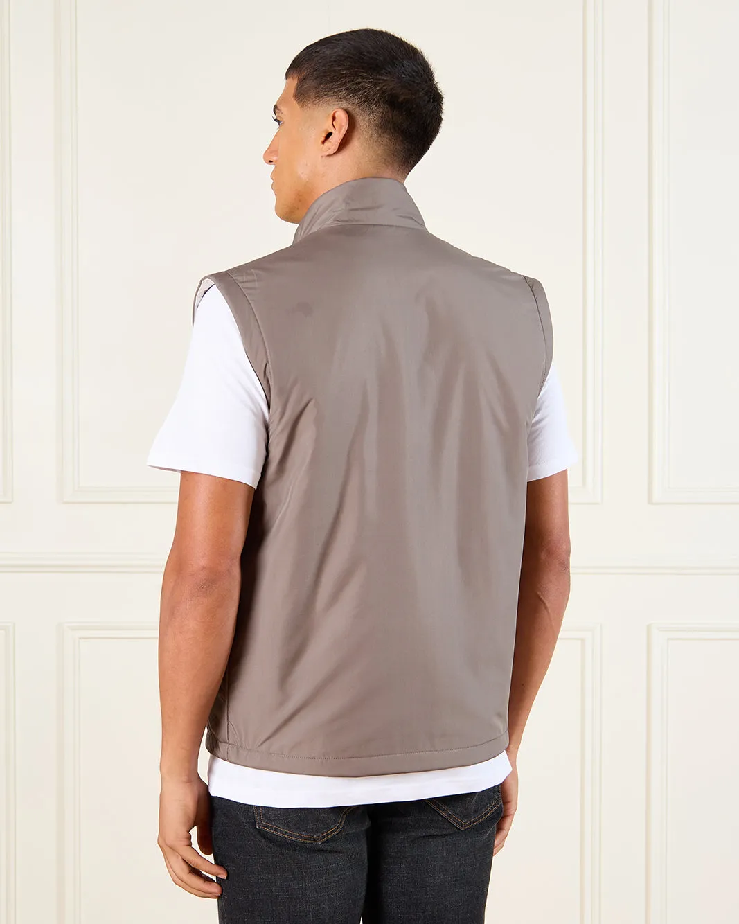 Men Beige Reversable Arab Jacket sold by Redtag product image thumbnail 3