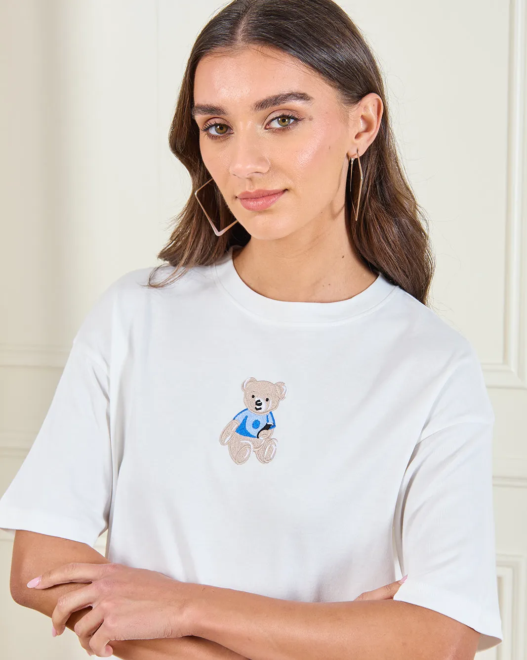 Women Ivory Printed T-Shirt sold by Redtag product image thumbnail 4