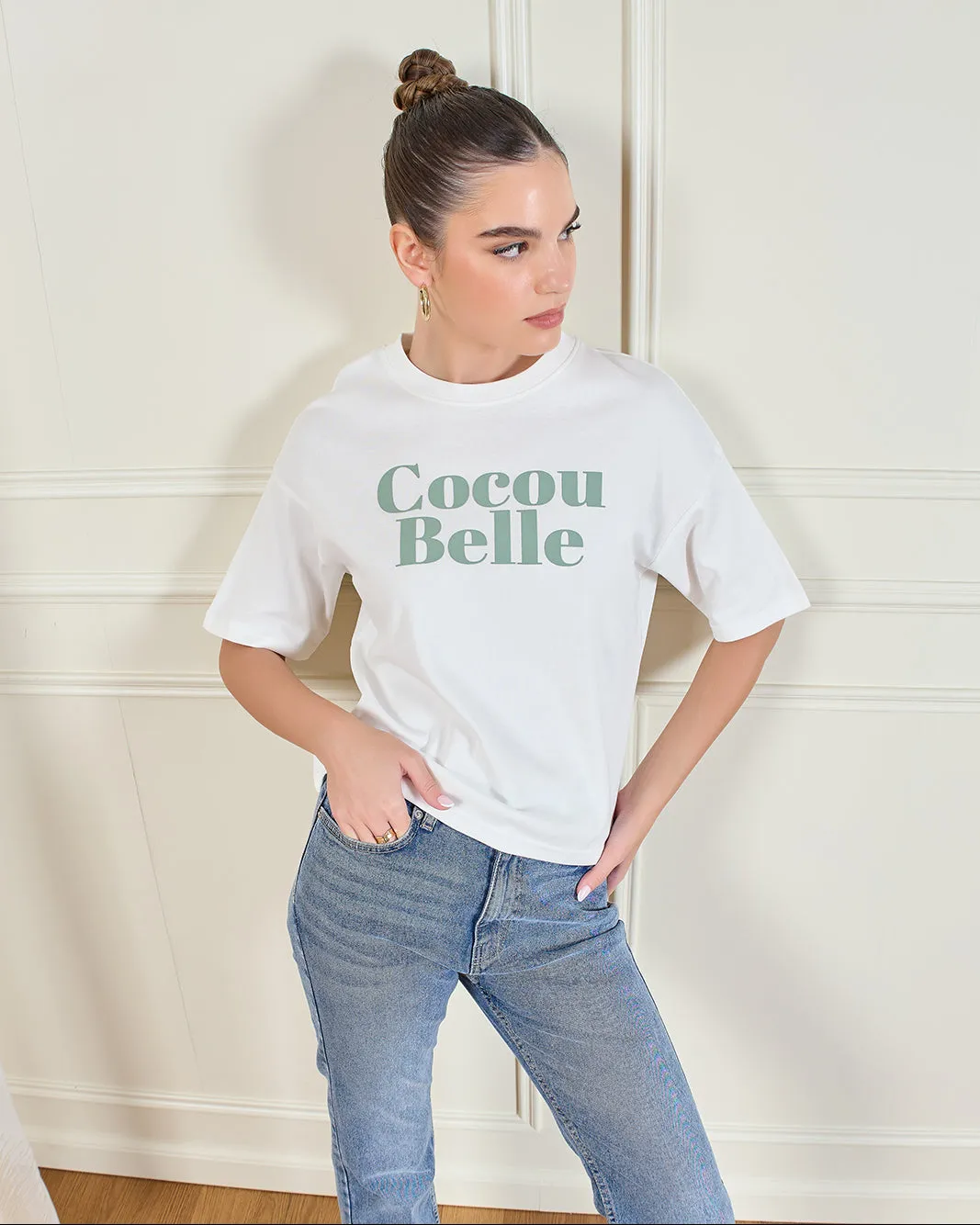 Women White Printed T-Shirt sold by Redtag product image thumbnail 5