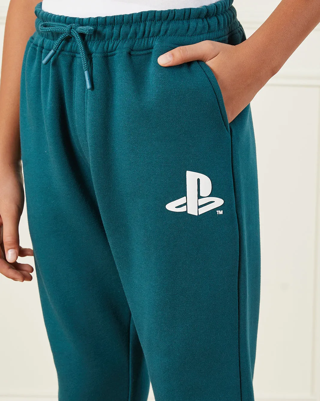 Senior Boys Green PlayStation Printed Active Pants sold by Redtag product image thumbnail 4