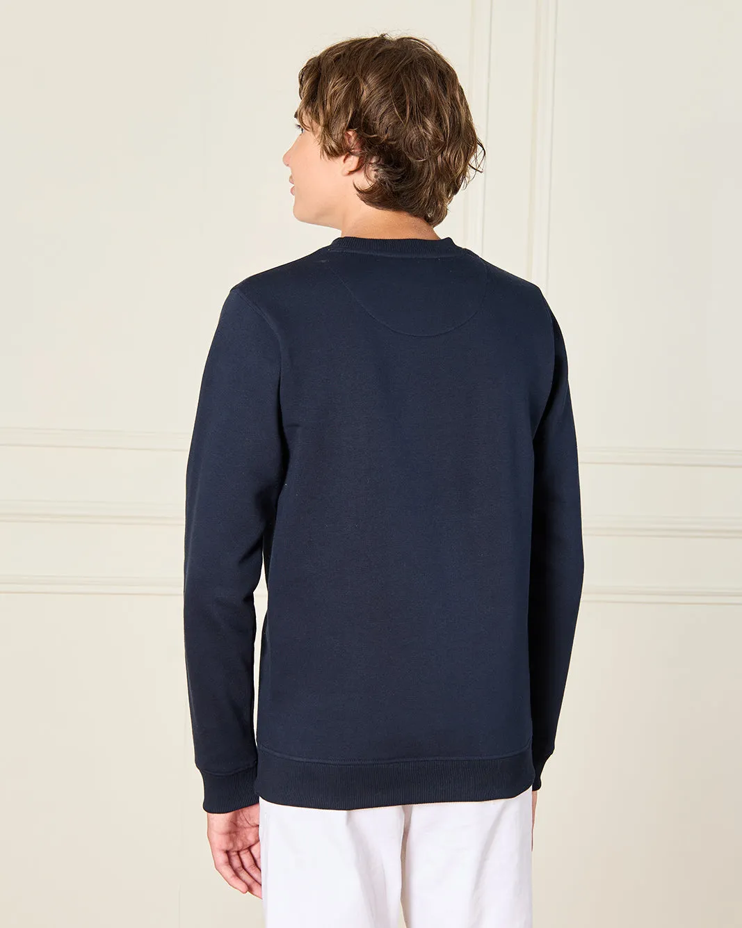 Senior Boys Navy Barca Sweatshirt sold by Redtag product image thumbnail 3
