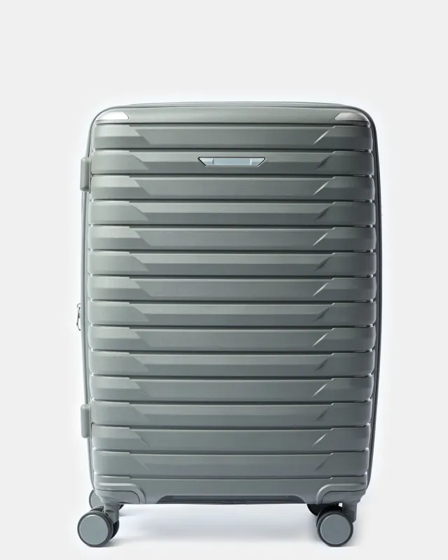 Grey Trolley Travel Luggage (24 Inch) sold by Redtag