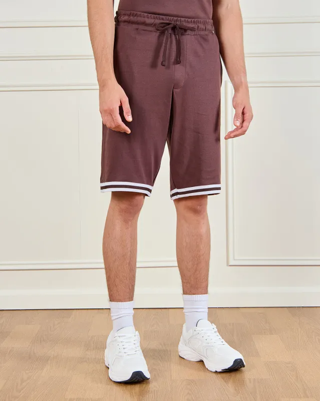 Men Brown Sports Shorts sold by Redtag