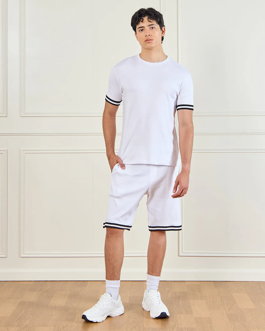 Men White Sports T-Shirt sold by Redtag product image thumbnail 2
