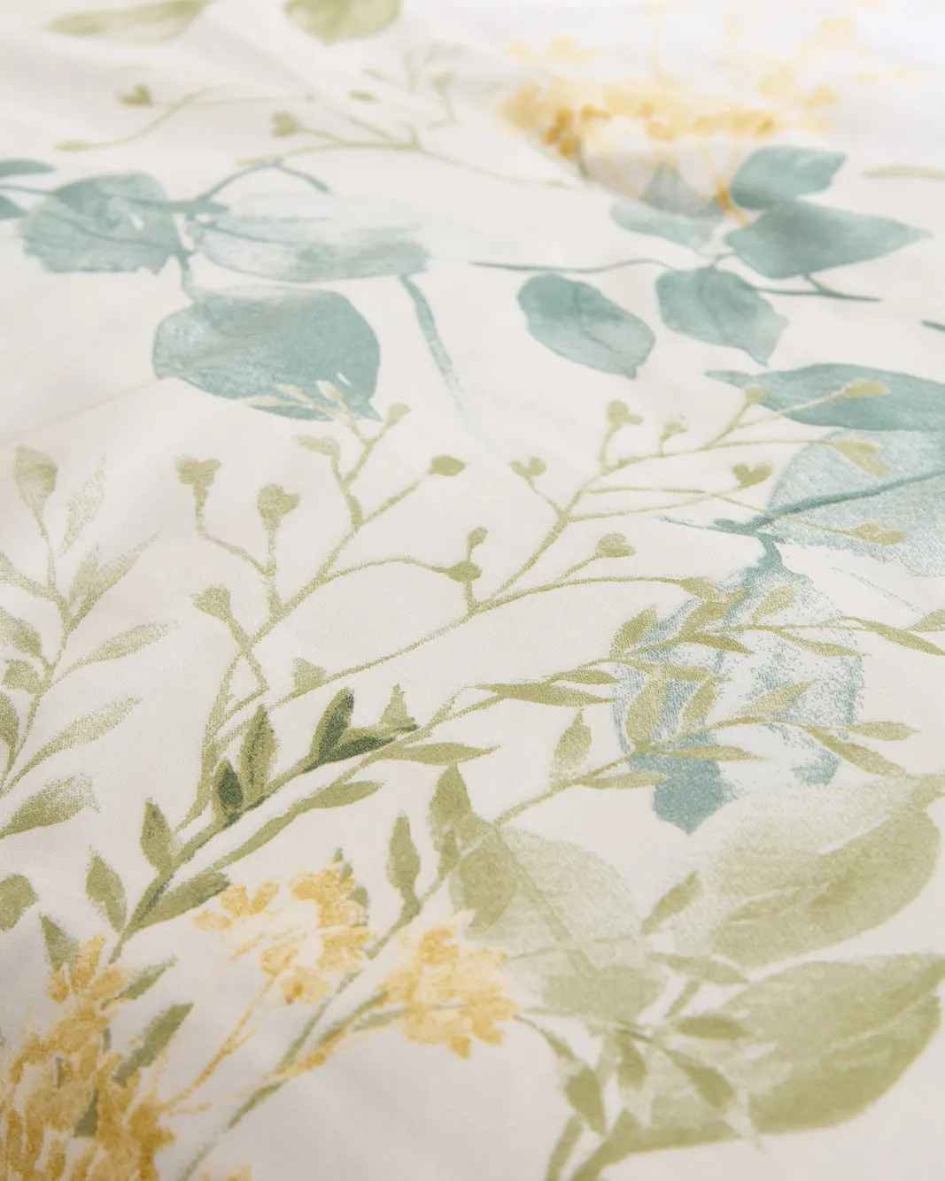 Grey 3-Piece Floral Printed Comforter Set (Single Size) sold by Redtag product image thumbnail 5