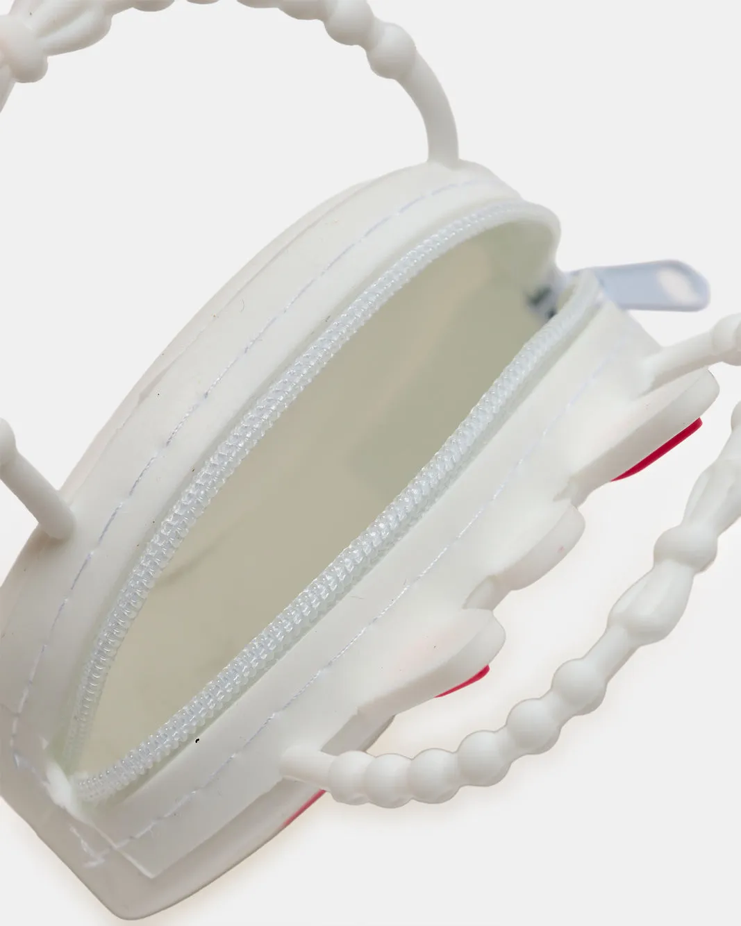 White Coin Pouch Keychain sold by Redtag product image thumbnail 4