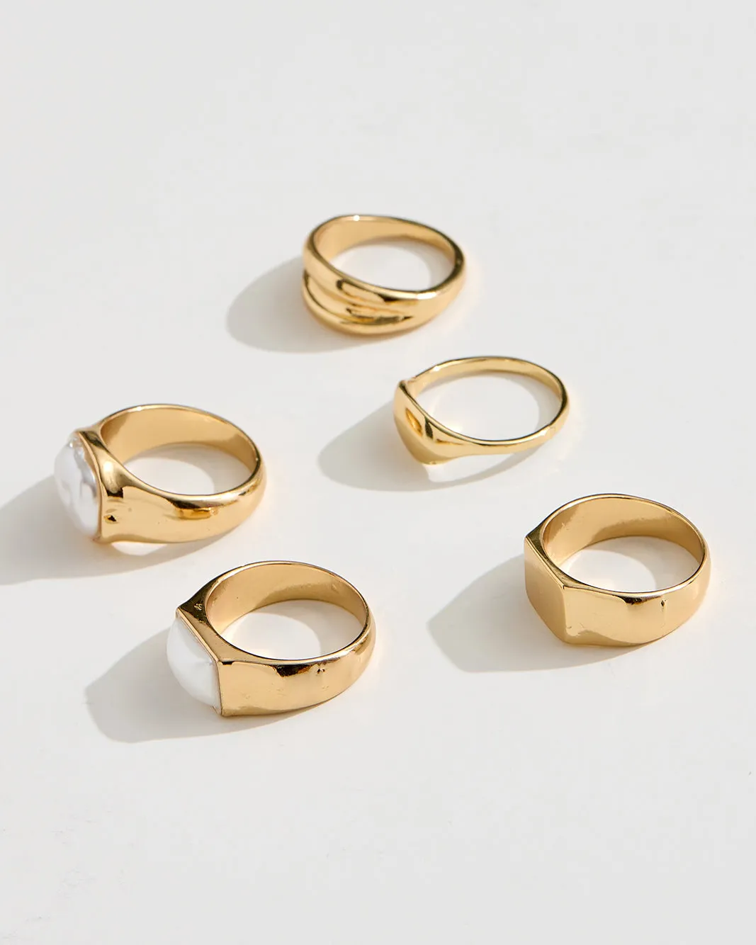Women Gold Ring Set (5 Piece) sold by Redtag product image thumbnail 3