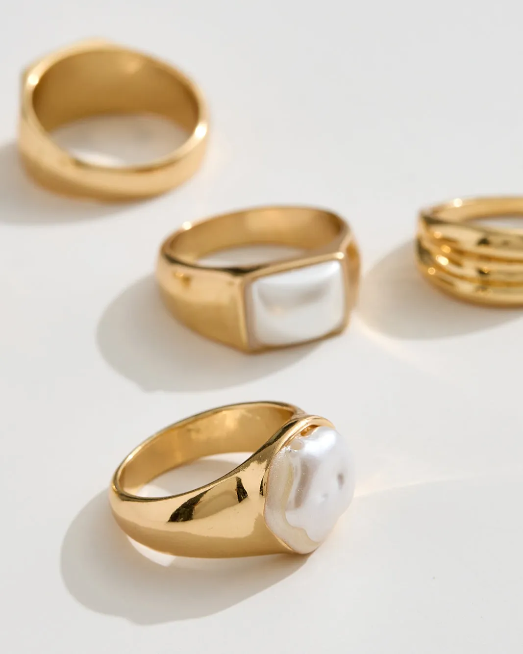 Women Gold Ring Set (5 Piece) sold by Redtag product image thumbnail 5