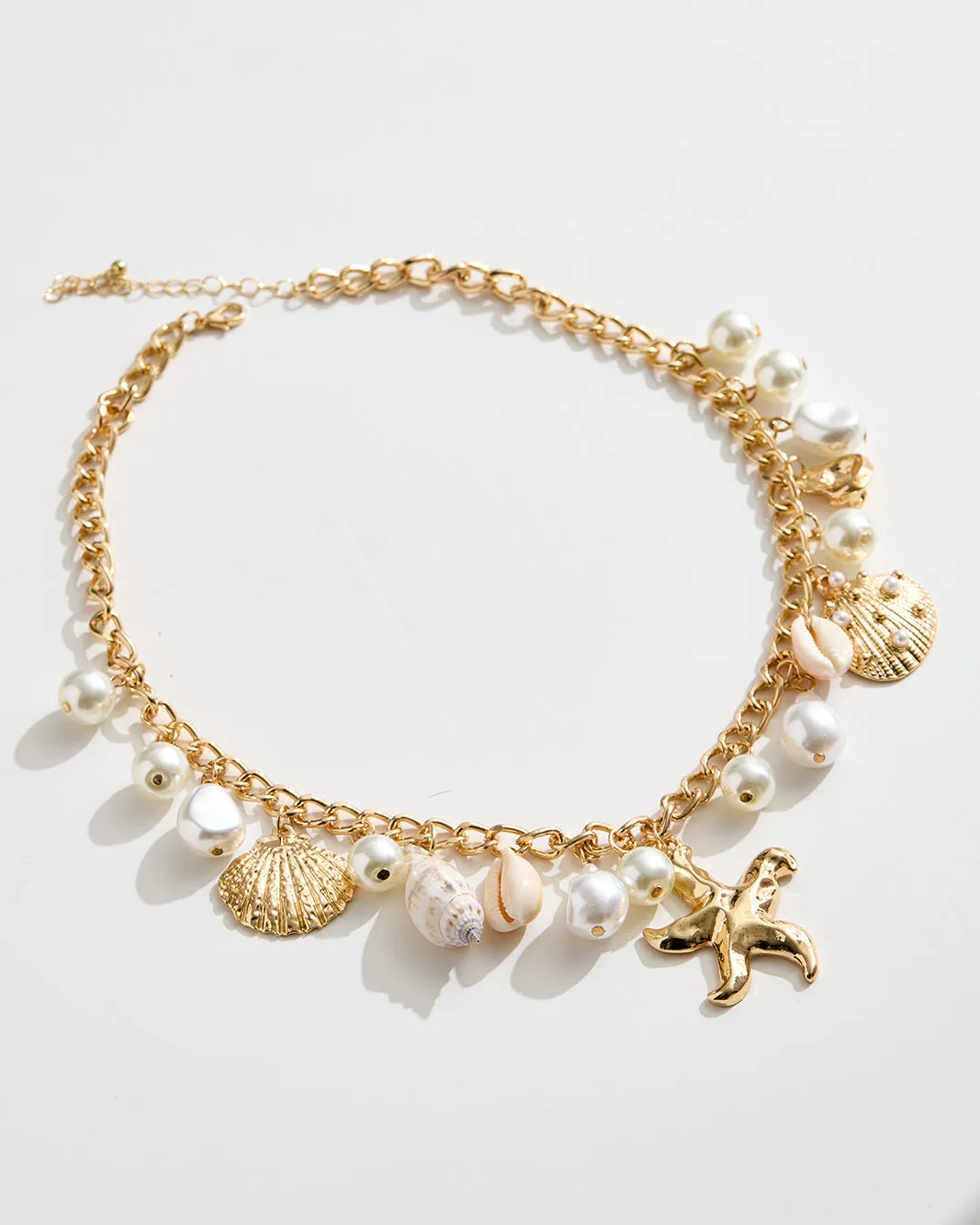 Women Gold Embellished Necklace sold by Redtag product image thumbnail 3