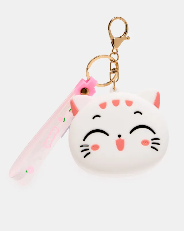 Women White Cat Embellished Bag Addon sold by Redtag