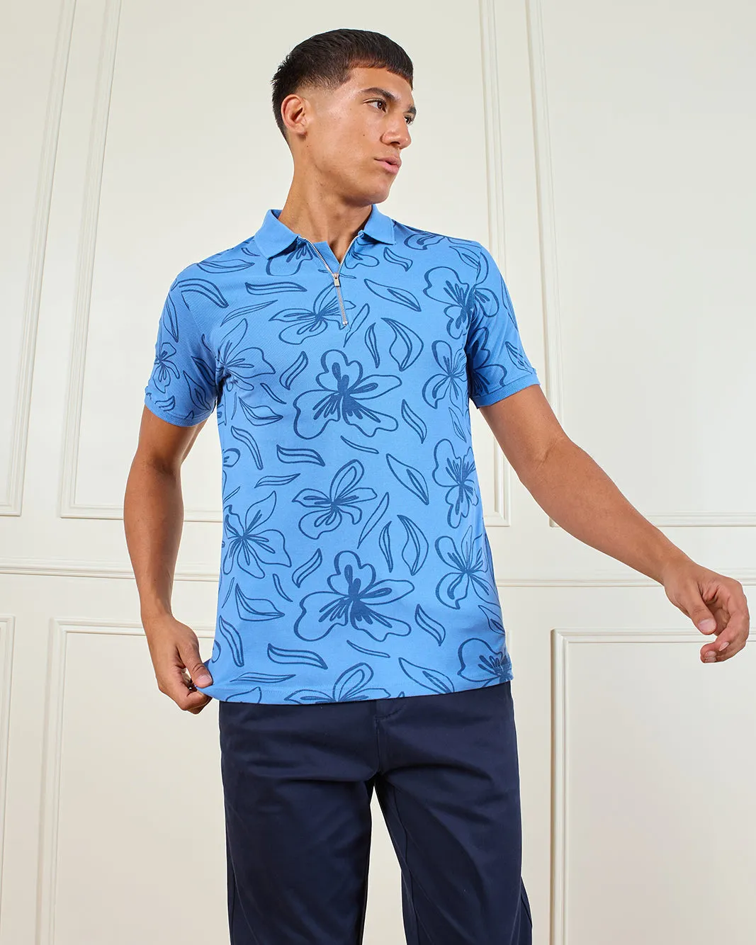 Mens Aop Polo Shirt sold by Redtag product image thumbnail 5