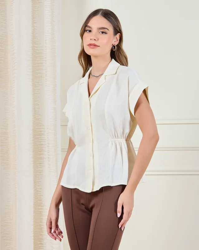 Women Ivory Casual Blouse sold by Redtag