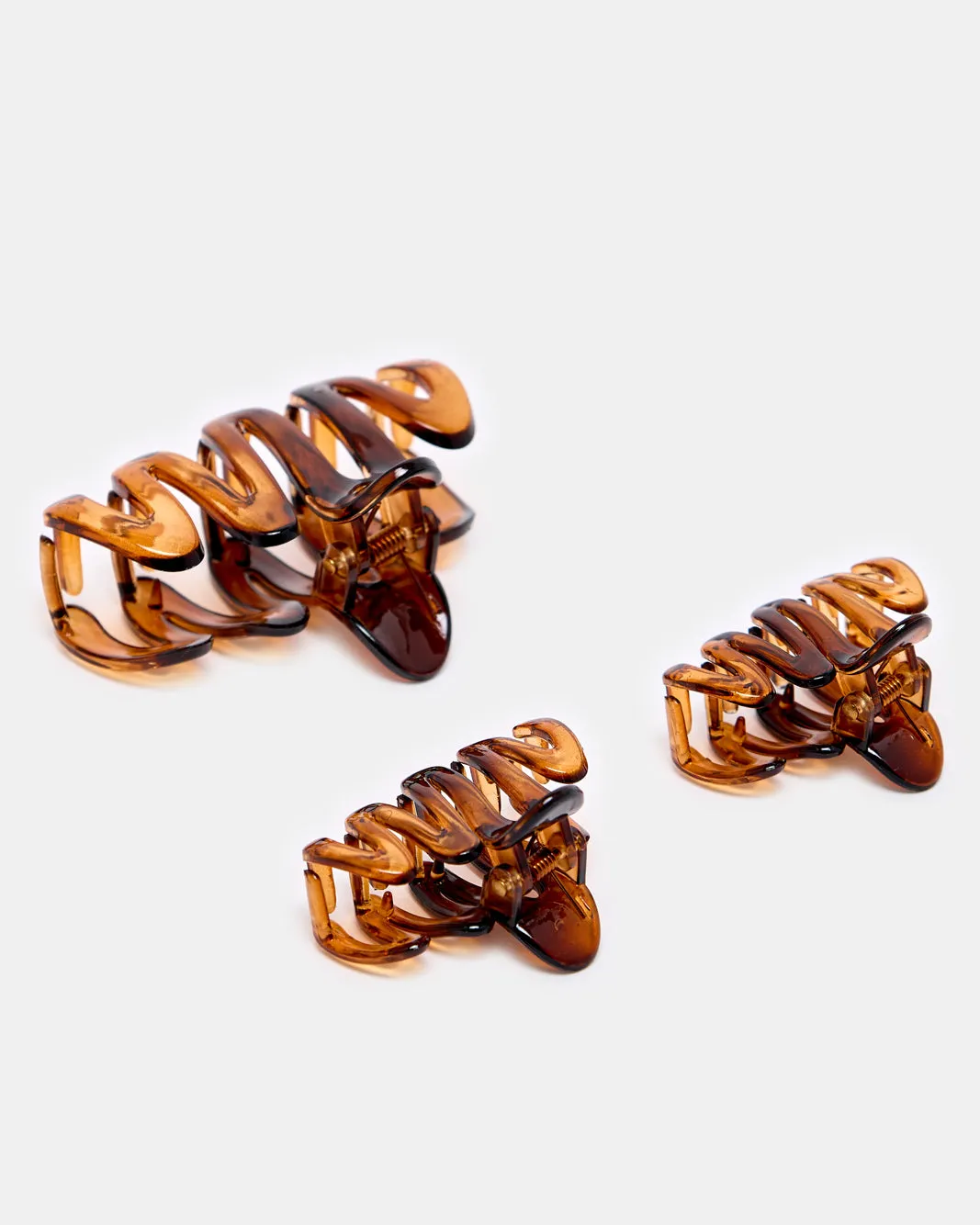 Women Brown Hair Clip Set sold by Redtag product image thumbnail 5