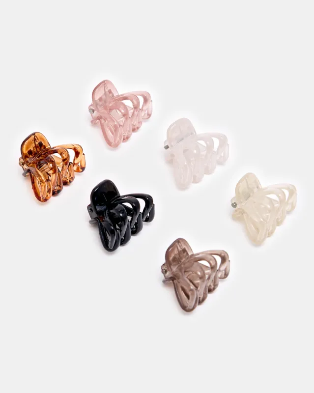 Women Assorted Hair Clip Set sold by Redtag