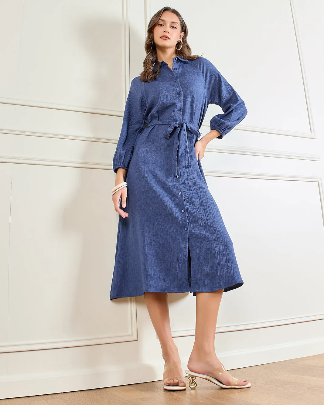 Women Navy Casual Dress sold by Redtag product image thumbnail 5
