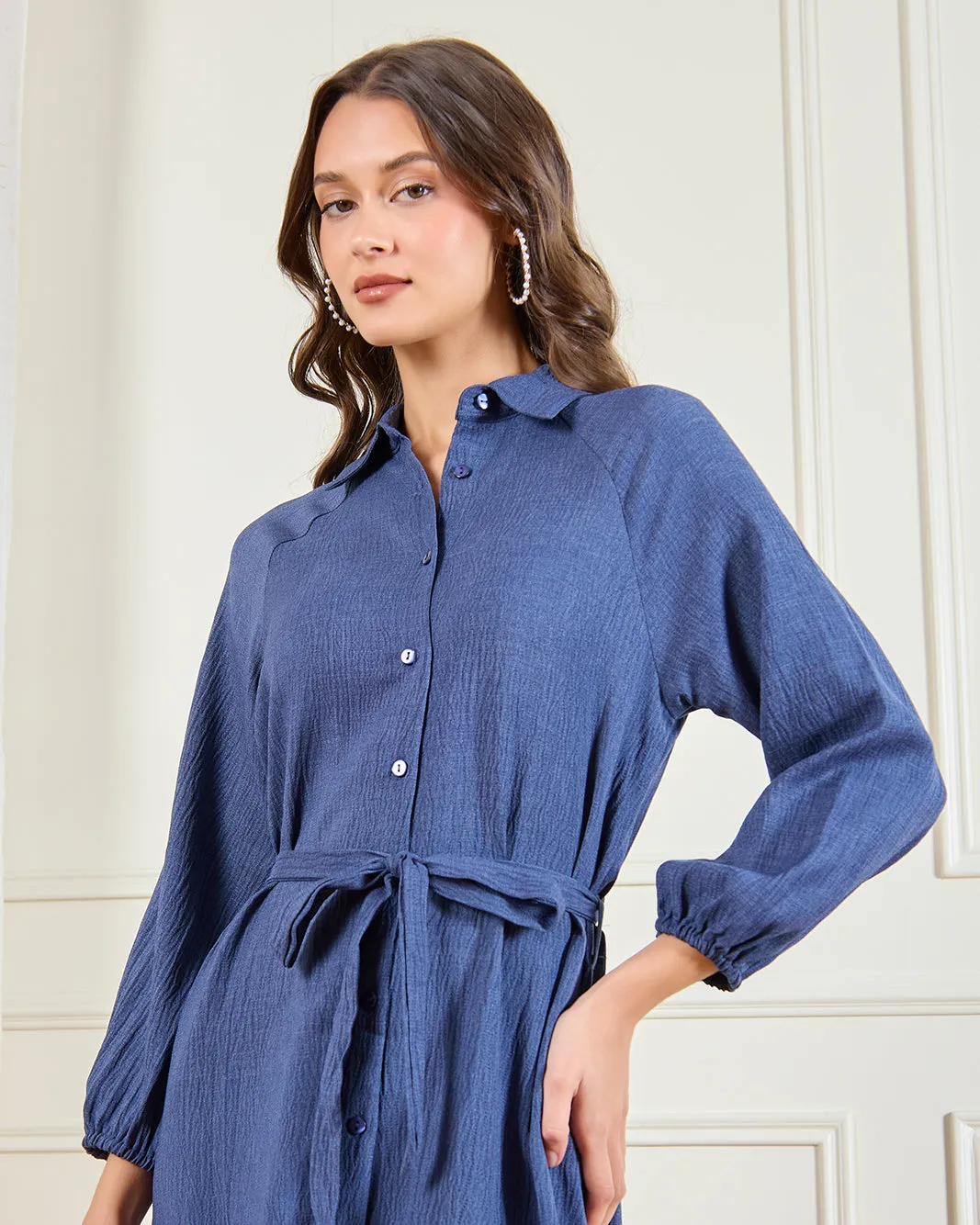 Women Navy Casual Dress sold by Redtag product image thumbnail 2