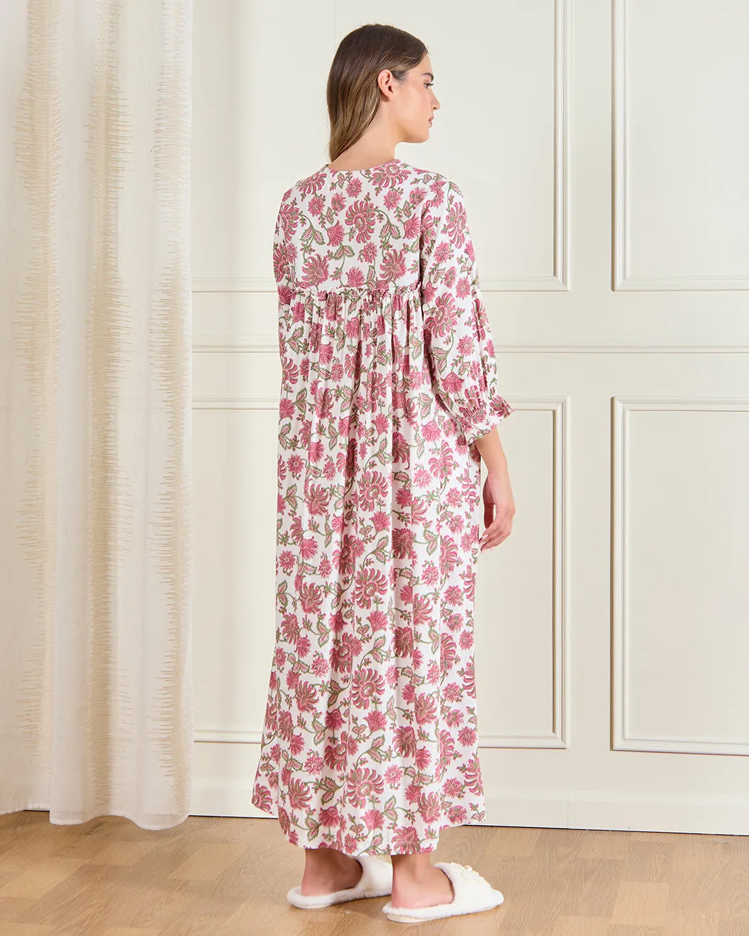 Women Pink Printed Nightgown sold by Redtag product image thumbnail 3