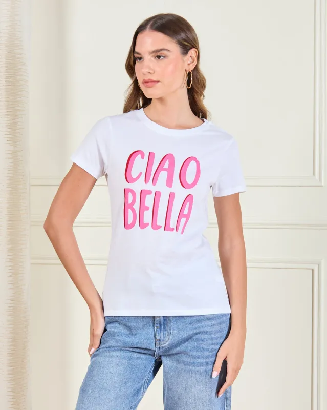 Women White Printed T-Shirt sold by Redtag