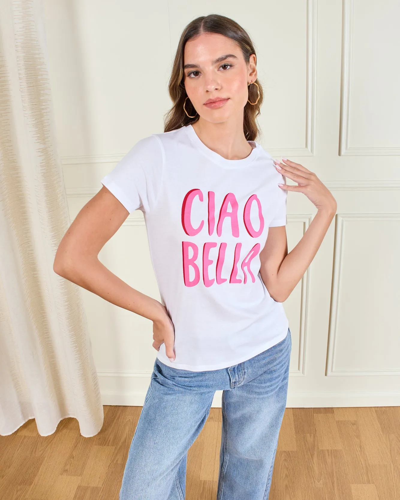 Women White Printed T-Shirt sold by Redtag product image thumbnail 5