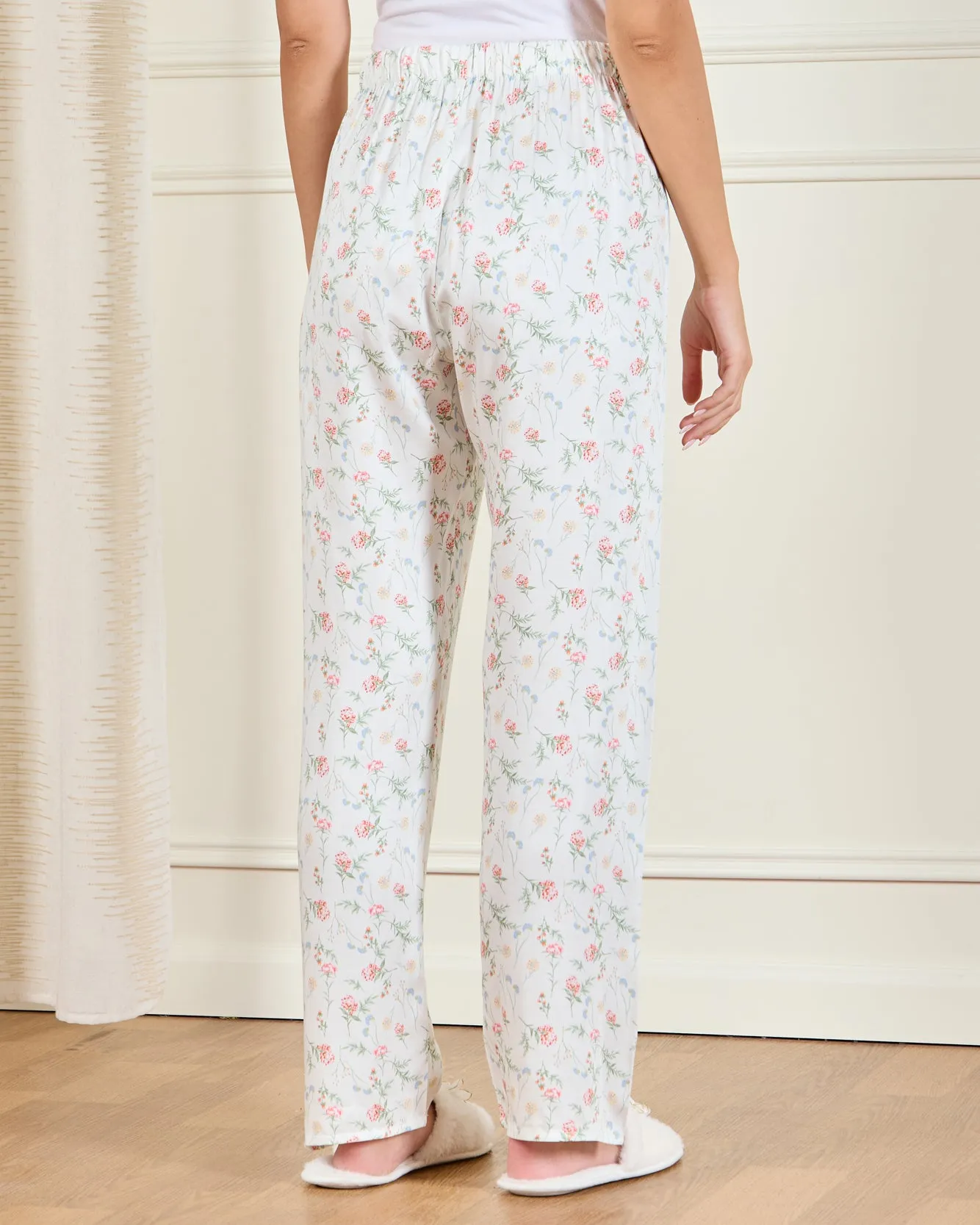 Women Ivory Printed Pyjama Bottom sold by Redtag product image thumbnail 3
