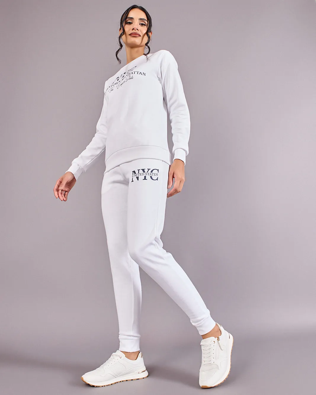 Women White Pull On Active Pants sold by Redtag product image thumbnail 2
