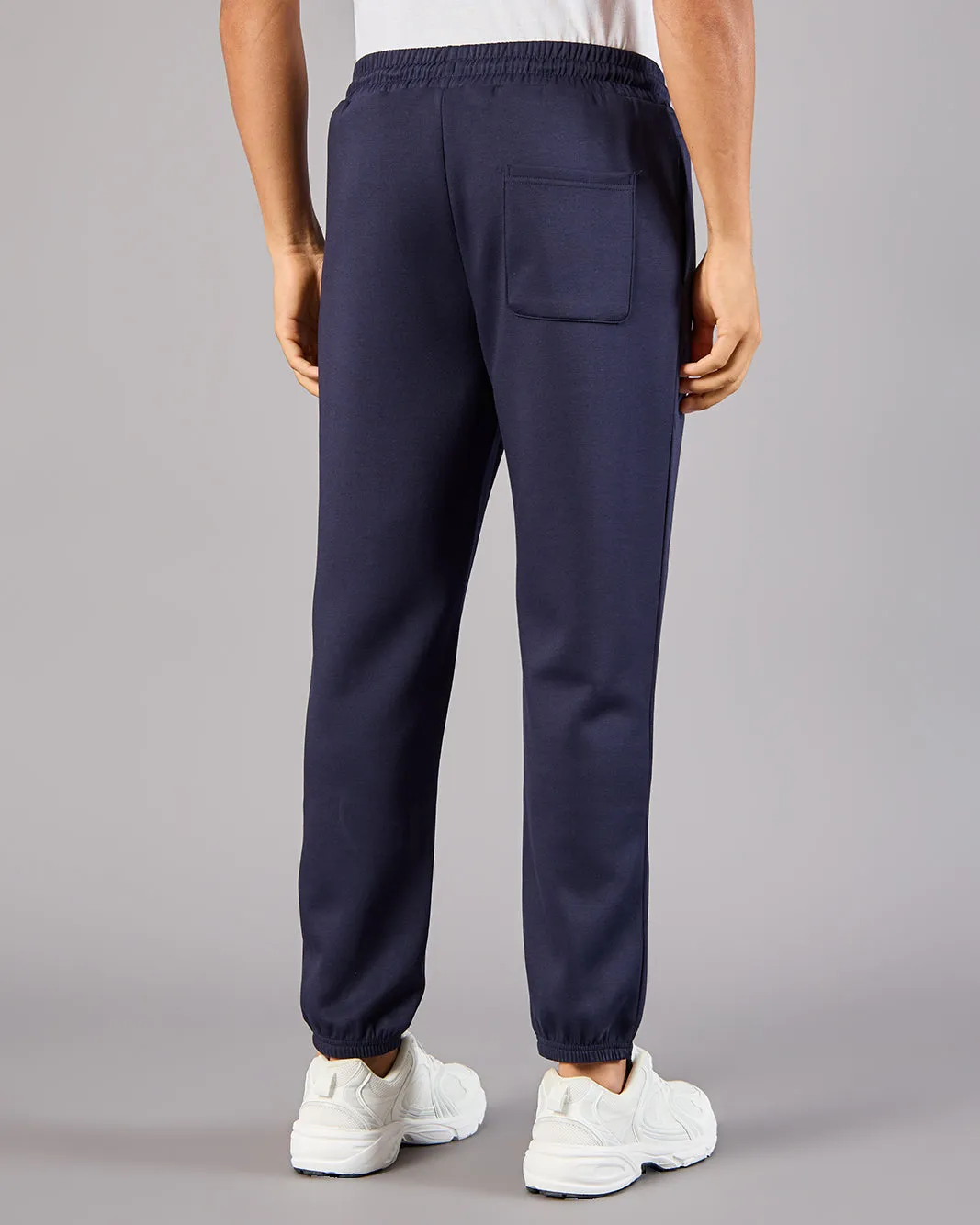 Men Navy Modal Track Pants sold by Redtag product image thumbnail 3