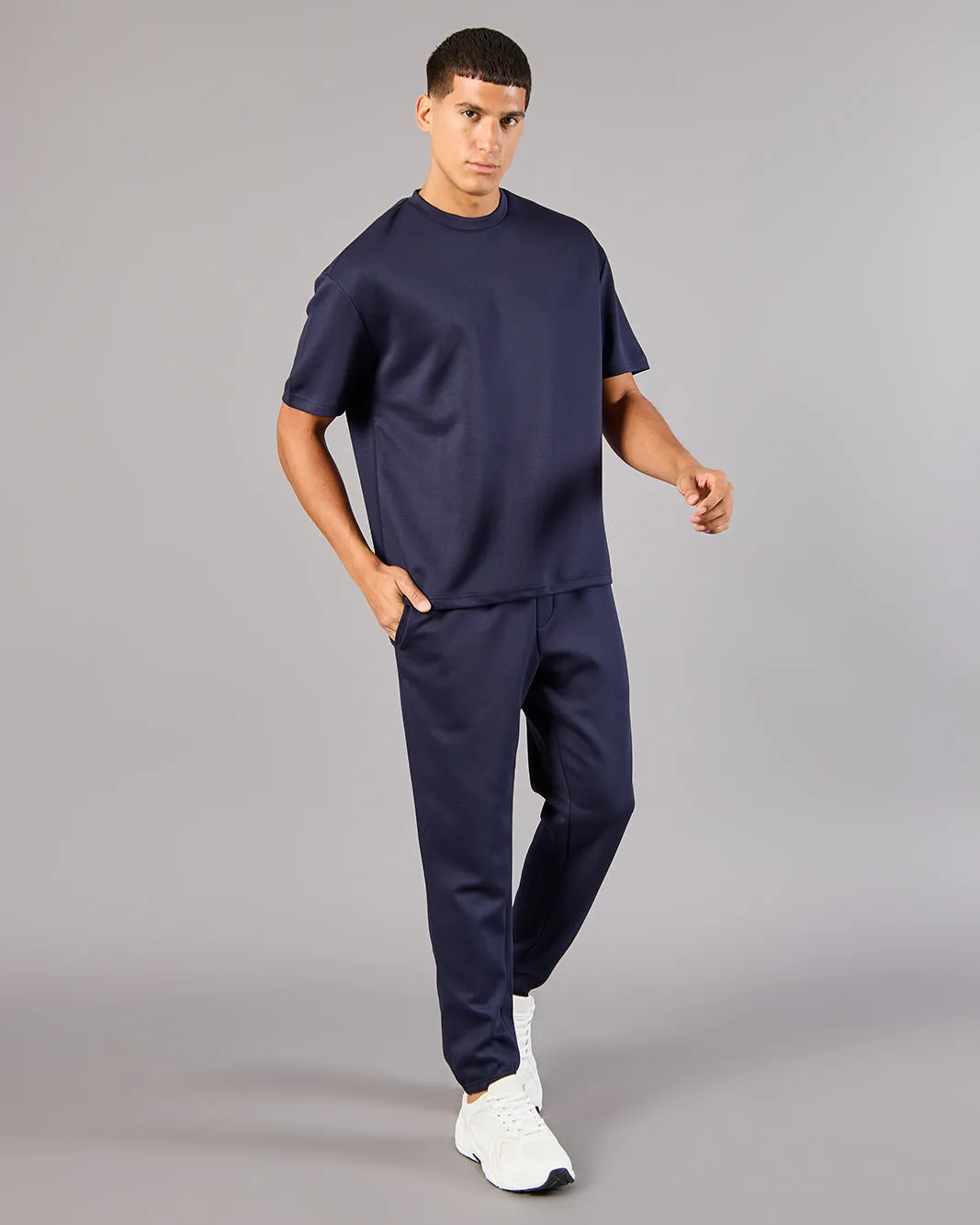 Men Navy Modal Track Pants sold by Redtag product image thumbnail 2