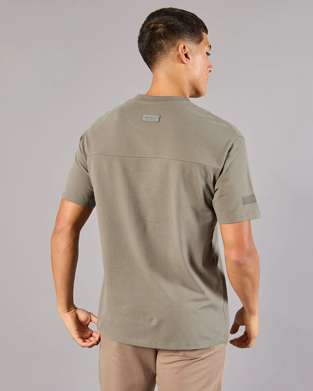 Men Green Lounge T-Shirt sold by Redtag product image thumbnail 3