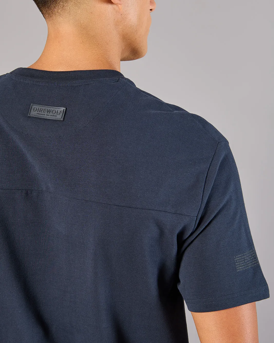 Men Navy Lounge T-Shirt sold by Redtag product image thumbnail 5