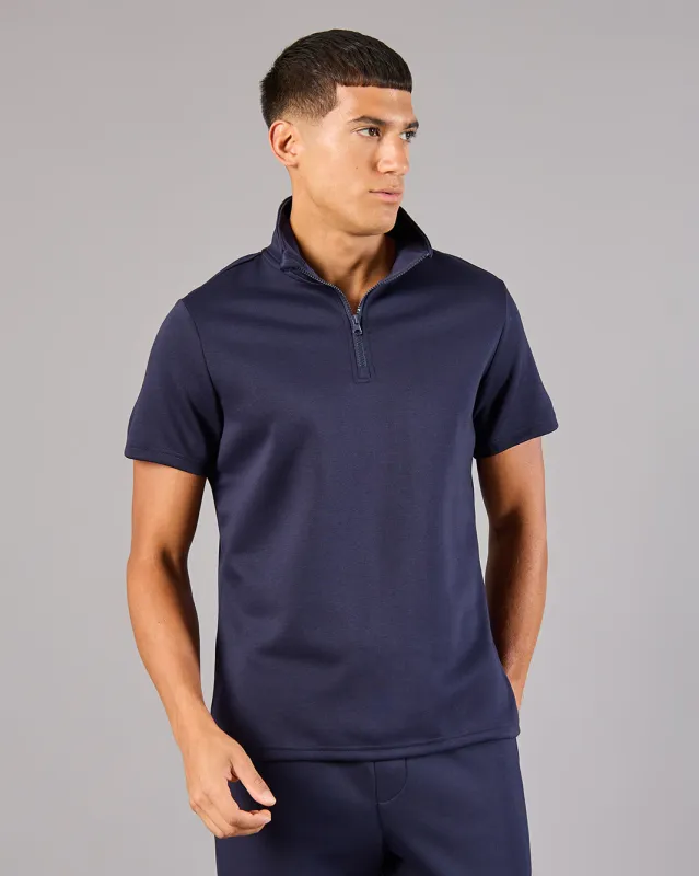 Men Navy Modal Polo Shirt sold by Redtag