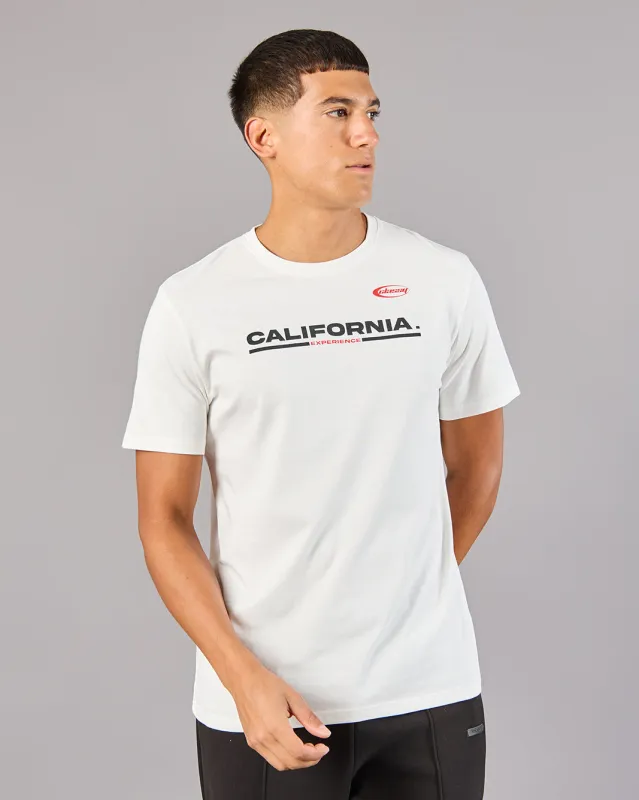 Men White Printed Basic T-Shirt sold by Redtag