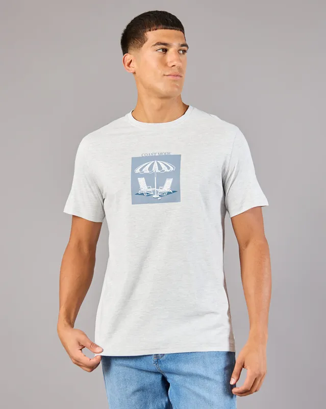 Men White Printed Basic T-Shirt sold by Redtag