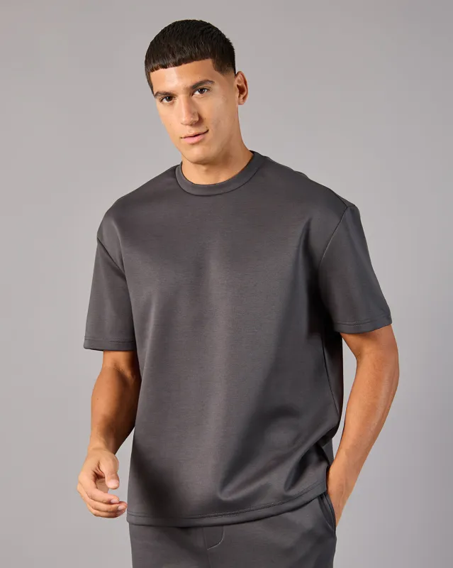 Men Charcoal Modal Active T-Shirt sold by Redtag