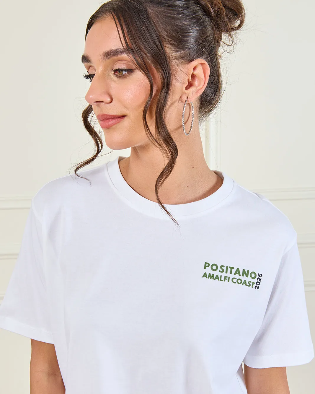 Women White Printed Oversized T-Shirt sold by Redtag product image thumbnail 4