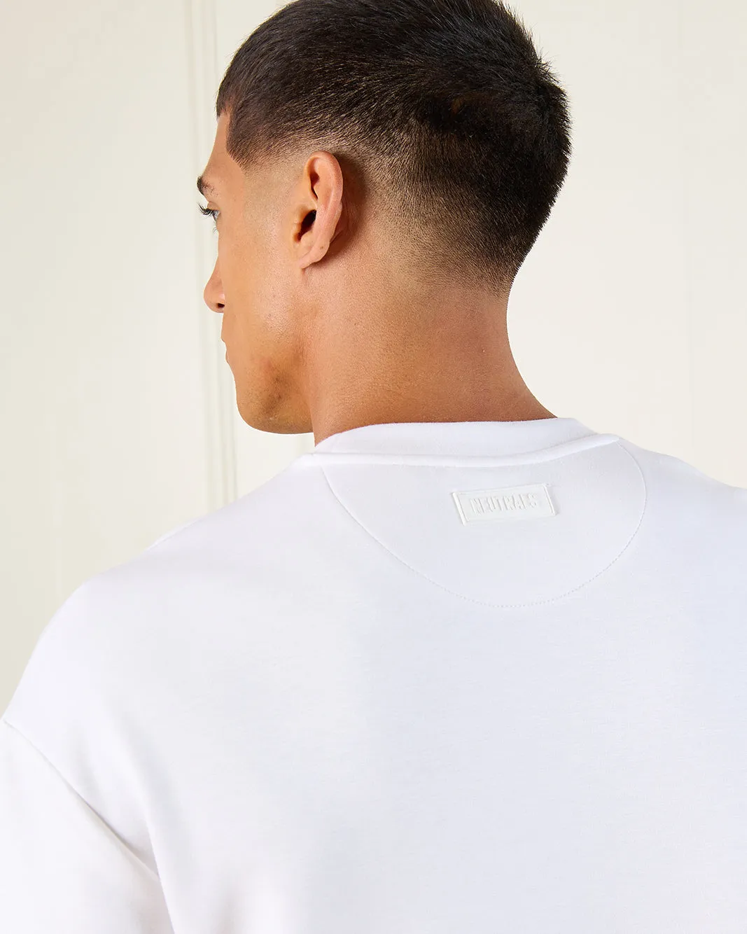 Men White Lounge T-Shirt sold by Redtag product image thumbnail 5