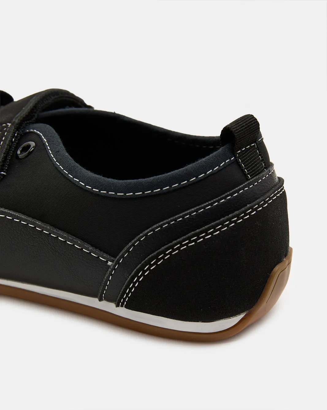 Women Black Velcro Trainer sold by Redtag product image thumbnail 4