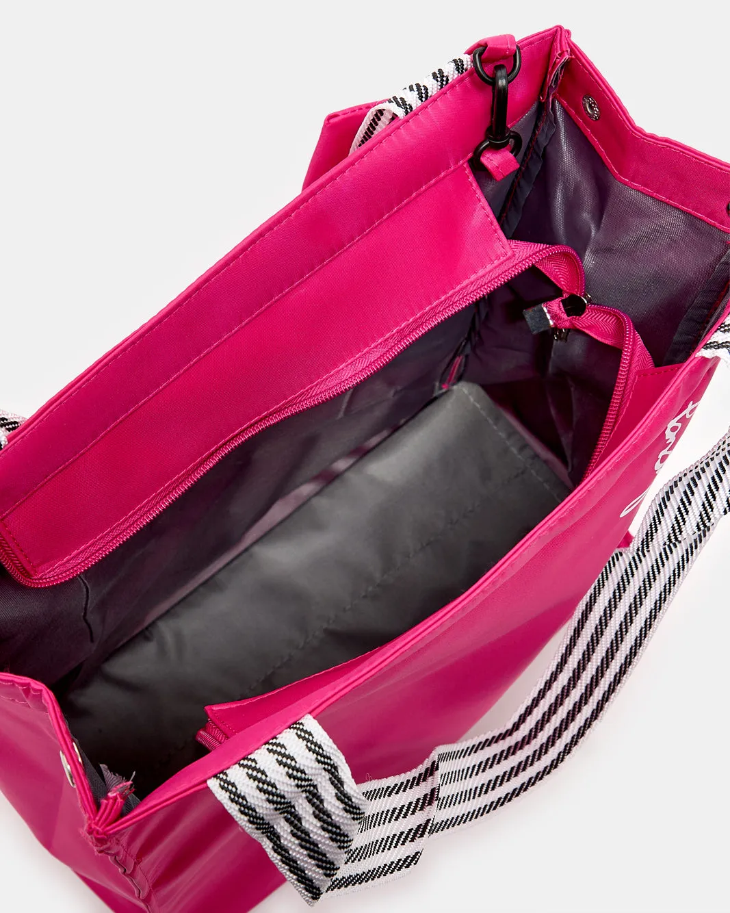 Women Fuchsia Printed Shopper Bag sold by Redtag product image thumbnail 4