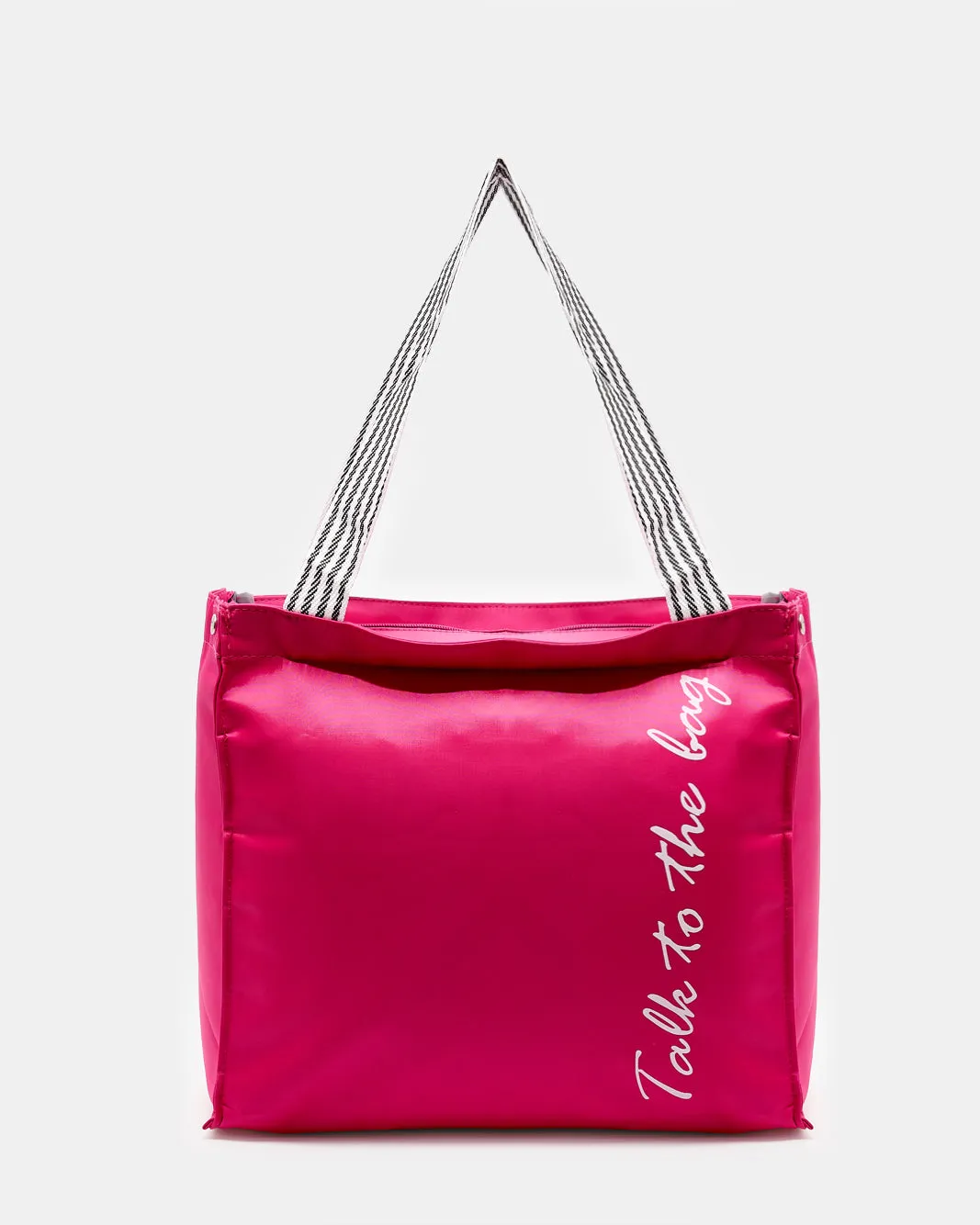 Women Fuchsia Printed Shopper Bag sold by Redtag