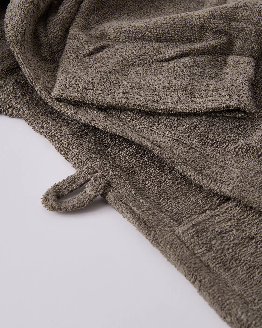 Grey Hooded Bathrobe (X-Large) sold by Redtag product image thumbnail 4