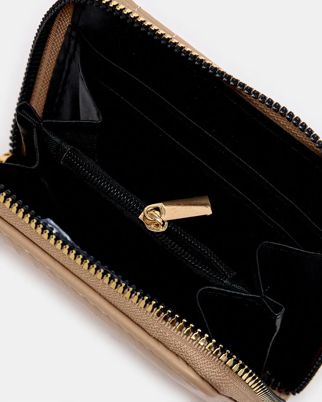 Women Beige Floral Quilted Purse sold by Redtag product image thumbnail 4