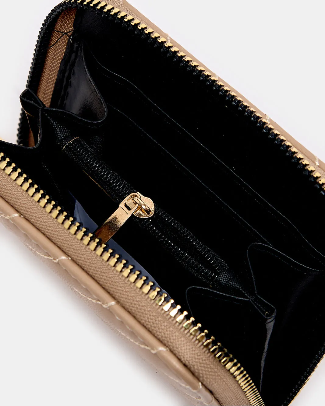 Women Beige Quilted Purse sold by Redtag product image thumbnail 4