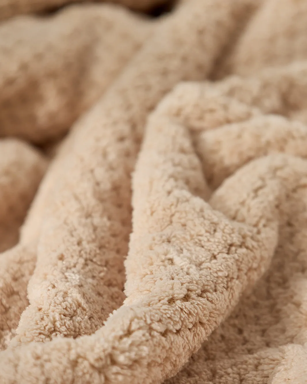 Beige Textured Hair Towel sold by Redtag product image thumbnail 5