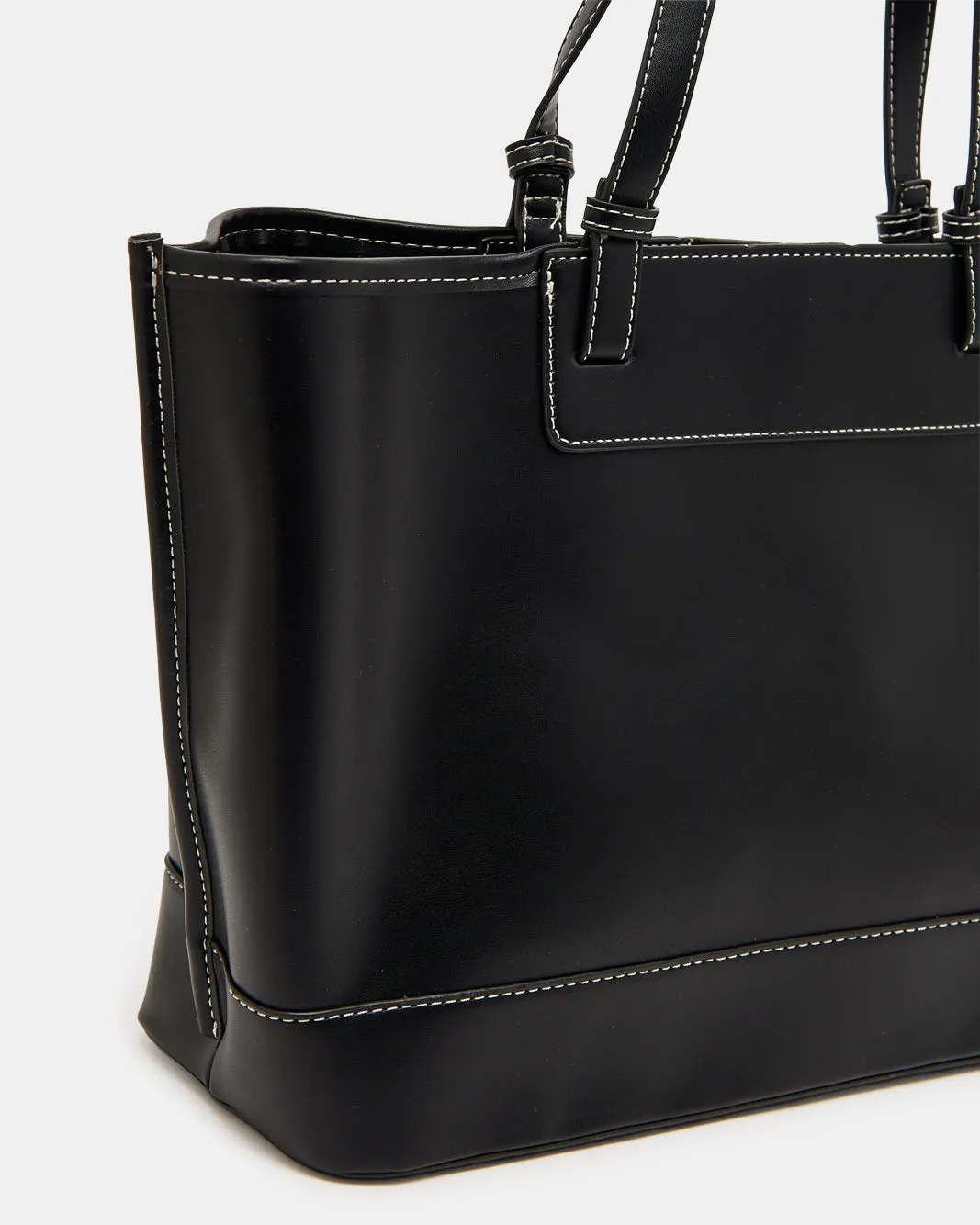 Women Black Tote Bag sold by Redtag product image thumbnail 2