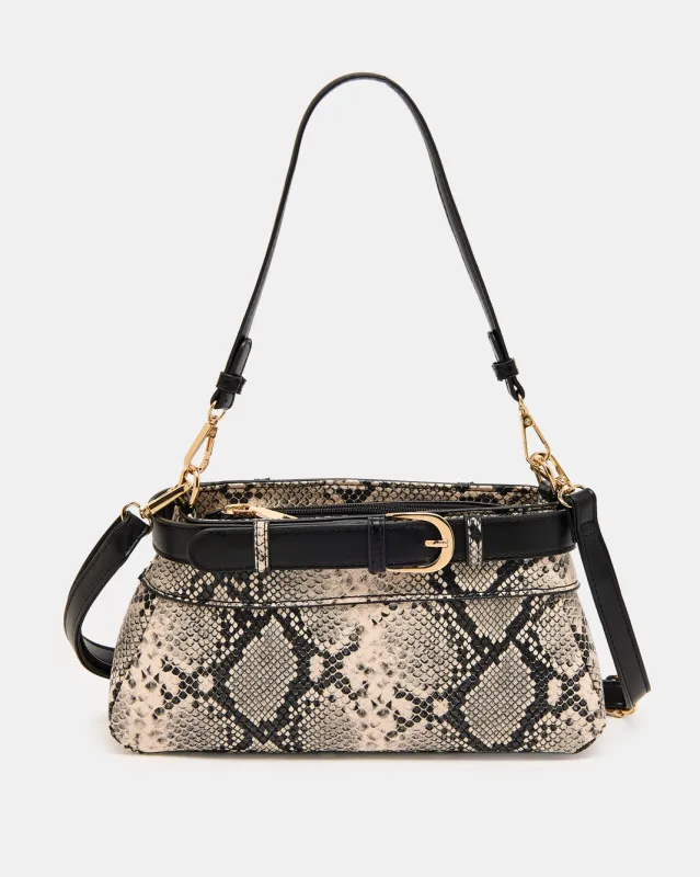 Women Multicolour Snake-Print Bag sold by Redtag