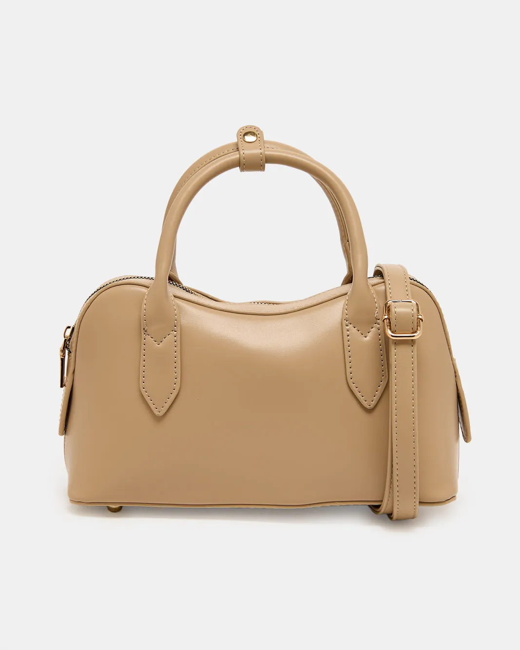 Women Beige Structured Day Bag sold by Redtag
