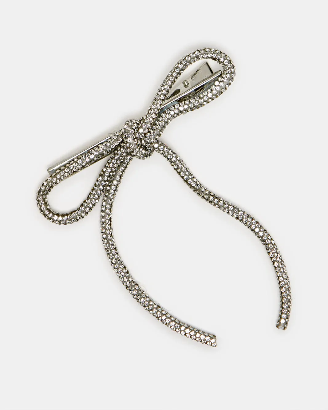 Women Silver Embellished Hair Clip sold by Redtag