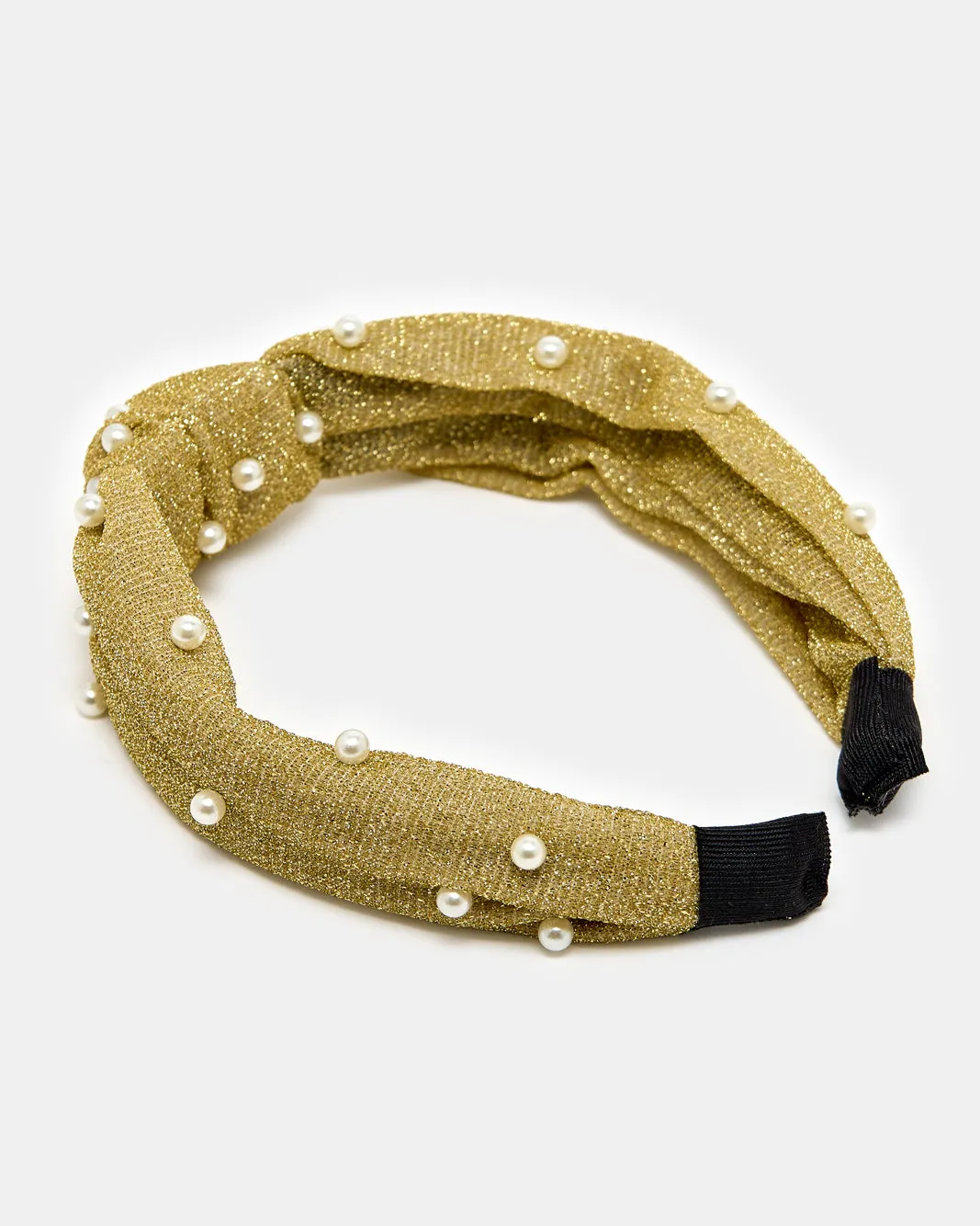 Women Gold Pearls Head Band sold by Redtag product image thumbnail 2