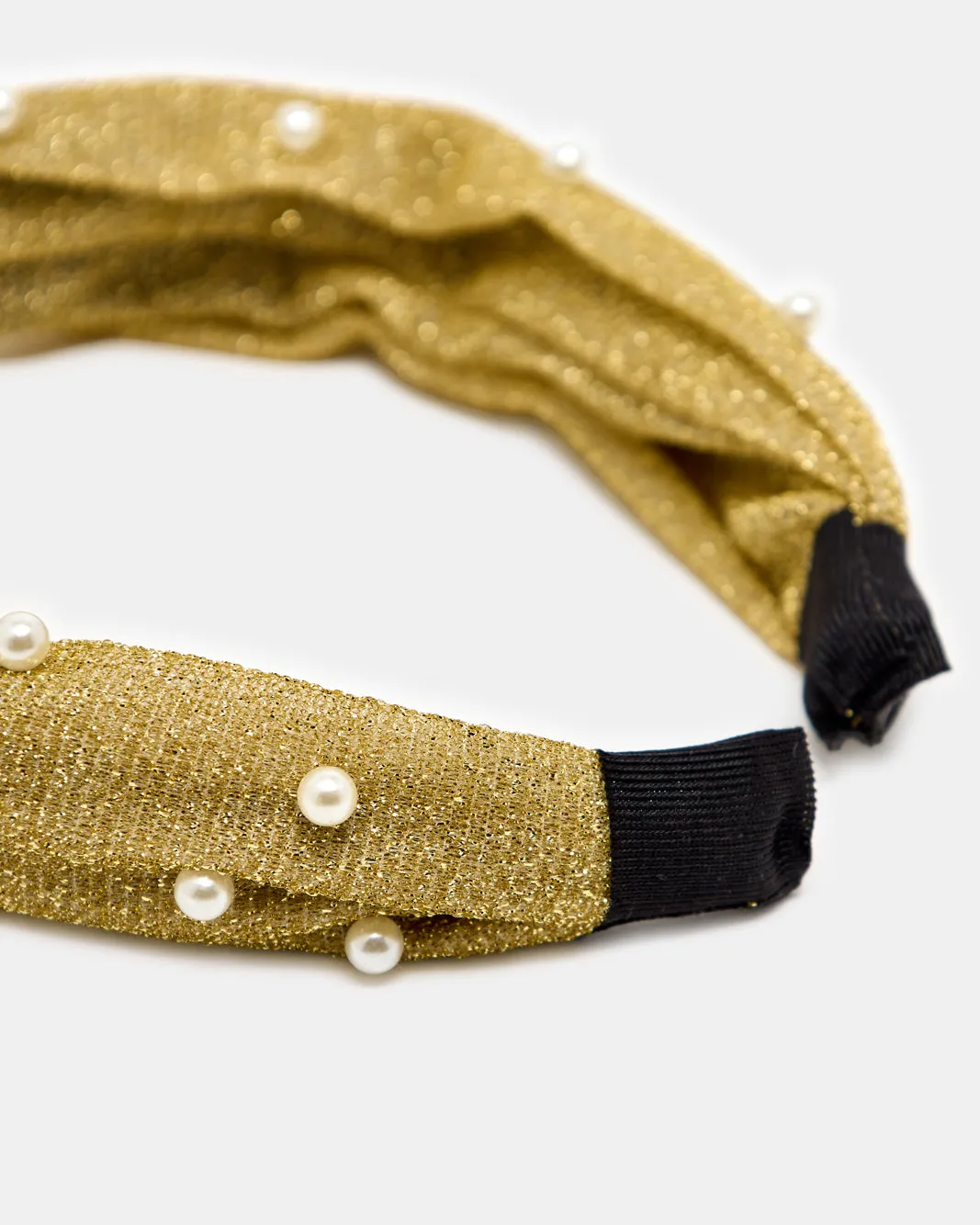 Women Gold Pearls Head Band sold by Redtag product image thumbnail 4